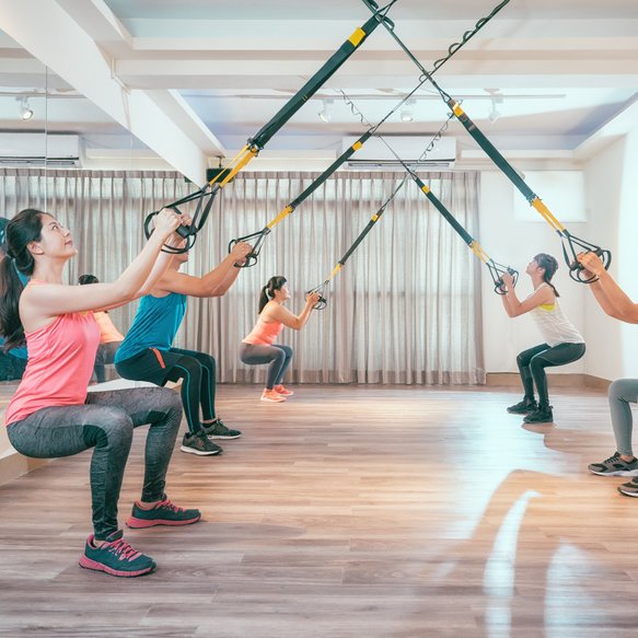 TRX®Bänder, Gruppe, Fitness