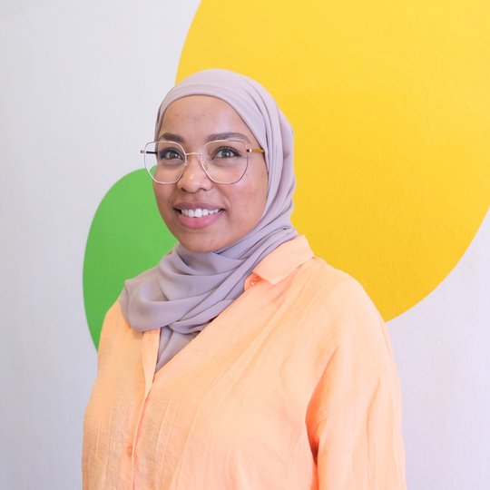 Fatma Falfoul, Projektleitung „Ausbildungsakquisiteur für Geflüchtete“